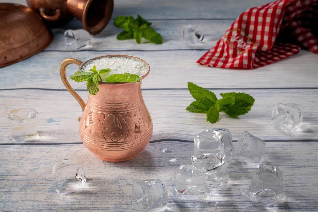Ayran with Mint