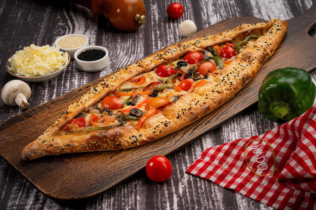 Vegetable Pide